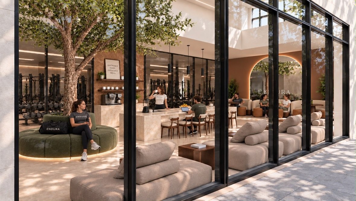 Lounge van Endura Barneveld met koffiebar en zitjes