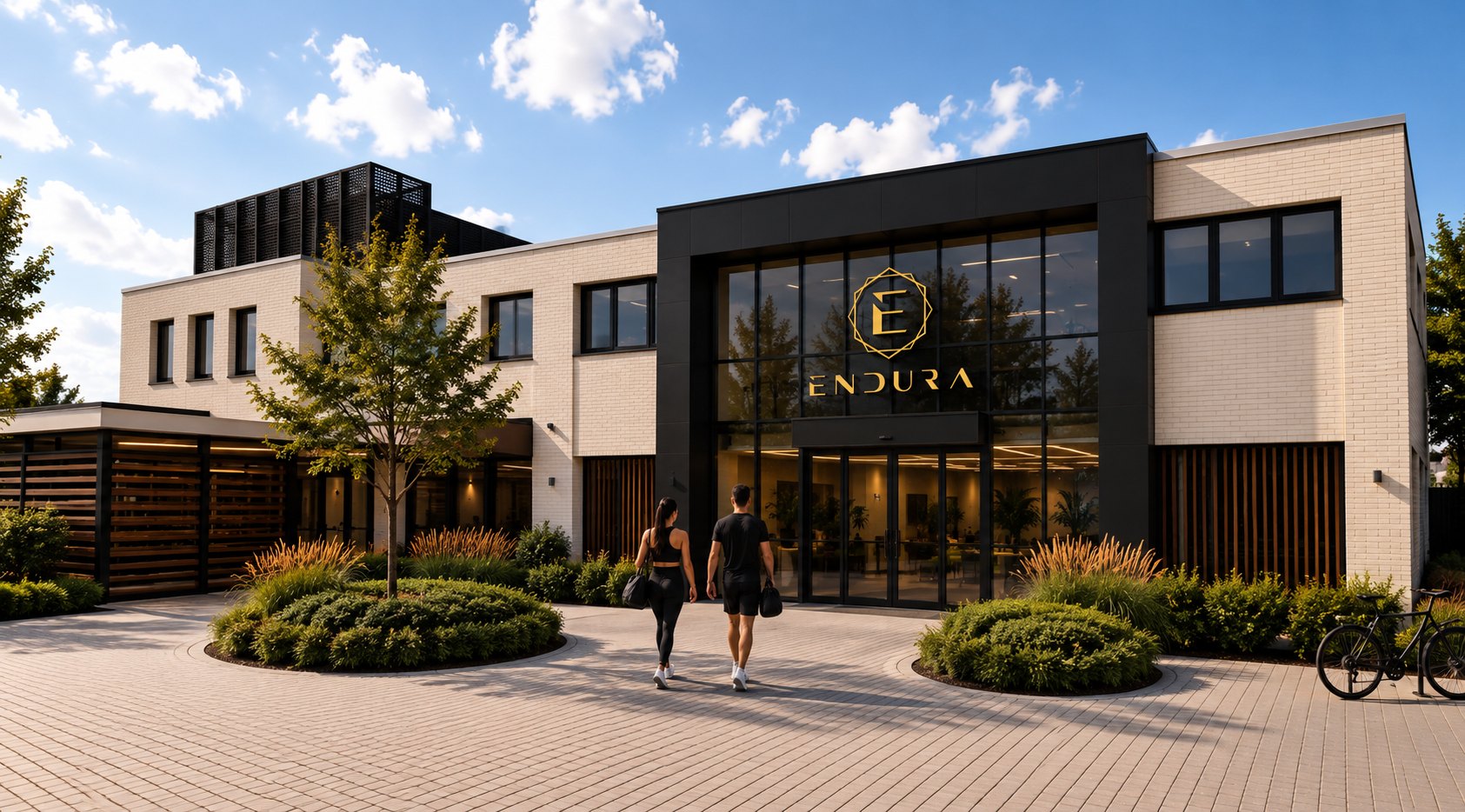 Voorgevel van Endura aan de Nipkowstraat in Barneveld